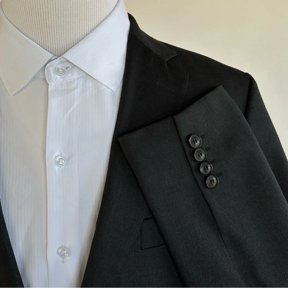 HUGO BOSS Mens Blazer Sport Coat Casual Jacket Size 40L Wool Pasolini Movie
